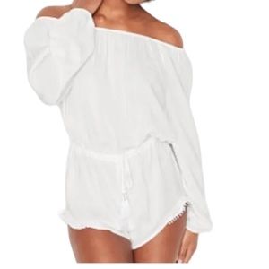 Winter white rompers size xl